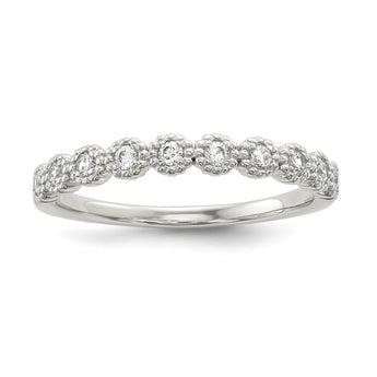 Sterling Silver CZ Ring - Birthstone Company