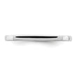 Sterling Silver Rhodium-plated Polished Bar Ring