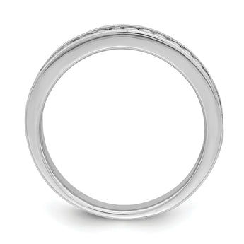 Sterling Silver Rhodium Plated CZ Ring - Birthstone Company