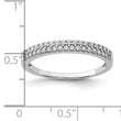 Sterling Silver Rhodium-Plated CZ Ring - Birthstone Company