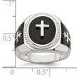 Sterling Silver Black Agate Ring - Birthstone Company