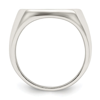 Sterling Silver Rhodium-plated Enameled Cross Ring - Birthstone Company