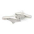 Sterling Silver Polished Dolphin Toe Ring