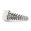 Sterling Silver Oxidized Men's Ring - Birthstone Company