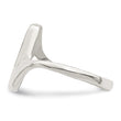Sterling Silver Adjustable Polished Ring