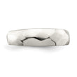 Sterling Silver Solid Polished Domed Toe Ring