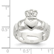 Sterling Silver Claddagh Ring