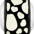 Sterling Silver 925 Mosaic Bead with Mother of Pearl Hearts Elegant and Multi-Color Design