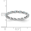 Sterling Silver Stackable Expressions Aquamarine Ring - Birthstone Company
