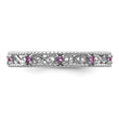 Sterling Silver Stackable Expressions Amethyst Ring - Birthstone Company