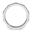 Sterling Silver Stackable Expressions Aquamarine Ring - Birthstone Company