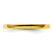 Sterling Silver Stackable Expressions Gold-plated Polished Ring