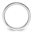 Sterling Silver Stackable Expressions Rhodium Polished Ring