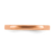 Sterling Silver Stackable Expressions Pink-plated Polished Ring