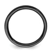 Sterling Silver Stackable Expressions Black-plated Polished Ring