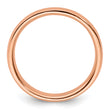 Sterling Silver Stackable Expressions Pink-plated Polished Ring