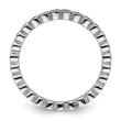 Sterling Silver Stackable Expressions Pink Tourmaline Ring