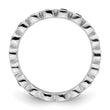 Sterling Silver Stackable Expressions Garnet Ring - Birthstone Company