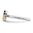 Sterling Silver Stackable Expressions Polished CI & GA Butterfly Ring - Birthstone Company