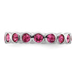 Sterling Silver Stackable Expressions October Swarovski Ring