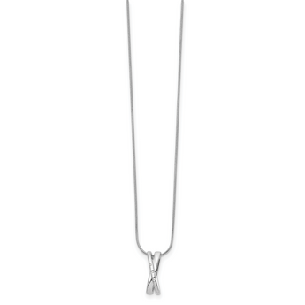 White Ice Sterling Silver Diamond Accent Necklace