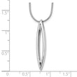Sterling Silver Diamond Necklace with 2 Inch Extender