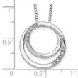 White Ice Rhodium-Plated Sterling Silver Diamond Necklace Gift Ready