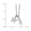 Sterling Silver Diamond Pendant Necklace Gift Ready