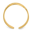 14k Heart Toe Ring
