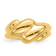 14k Polished Fashion Dome Ring