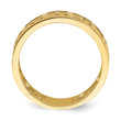 14K Polished Cut Out Greek Key Design Band, Size 7 - Birthstone Company