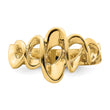 14k Cut-Out Freeform Ring