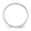 14k White Gold Bamboo Band Childs Ring