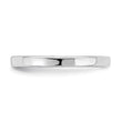 14k White Gold Bamboo Band Childs Ring