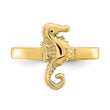 14K Adjustable Seahorse Toe Ring