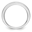 14k White Gold Emerald Complete Channel Band