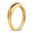 14k Amethyst 4-stone Ring, Size 7 - Birthstone Company
