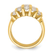 14k 1 1/2 carat Lab Grown Diamond VS/SI+ G+ Complete Fashion Band, Size 7 - Birthstone Company