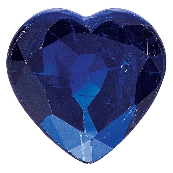 Blue Sapphire A Quality 3mm Heart
