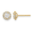 14k Madi K CZ Post Earrings - Birthstone Company
