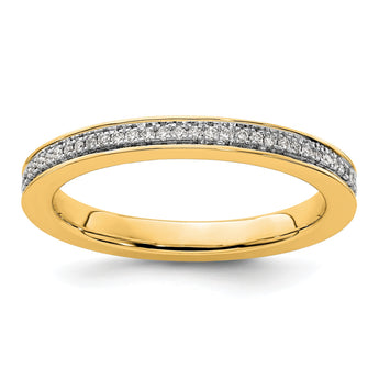 14k Stackable Expressions Diamond Ring - Birthstone Company