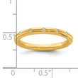 14k Stackable Expressions Diamond Ring - Birthstone Company
