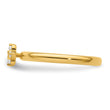 14k Stackable Expressions Diamond Cross Ring - Birthstone Company