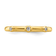 14k Stackable Expressions Diamond Ring - Birthstone Company