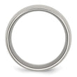 Stainless Steel 12mm Brushed Band - Birthstone Company