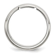 Stainless Steel Textured Ring - Birthstone Company