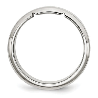 Stainless Steel Textured Ring - Birthstone Company