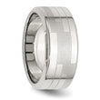 Stainless Steel Textured Ring - Birthstone Company