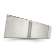 Stainless Steel Polished with Crystals Ring - Birthstone Company