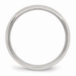 Sophia Jewelers 5mm Stainless Steel Wedding Band Brushed Polished Finish - 7